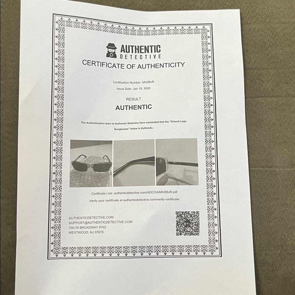 Chanel Rectangular Sunglasses, Euc - image 7